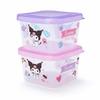 Sanrio Kuromi Mini Food Container (Storage Container) Set of 2 747742