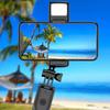 Extendable Mobile Phones Tripod with Rechargeable Wireless Remote Shutter Multifunctional Smartphones Holder Stand