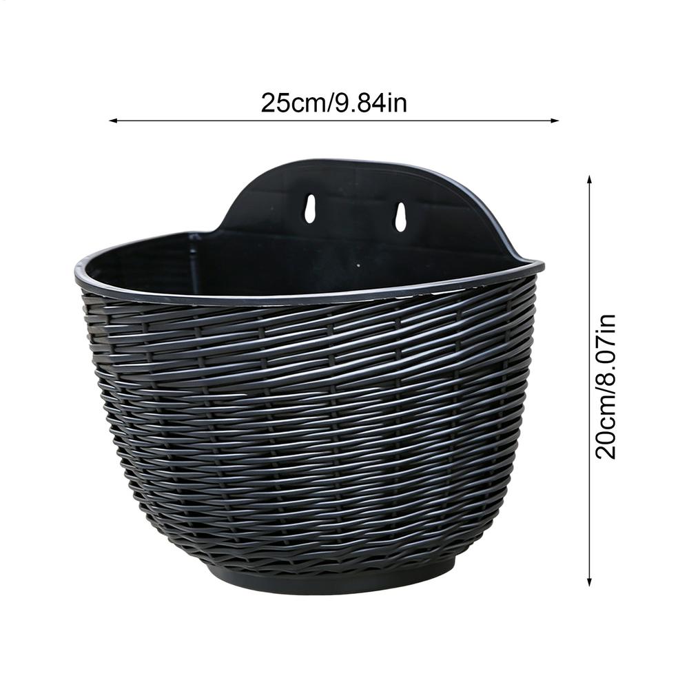 Imitation Flower Pot Garden Flower Pot Flower Pot Wall Hanging Plant Planting Pot Basket Courtyard Balcony Garden Supplies