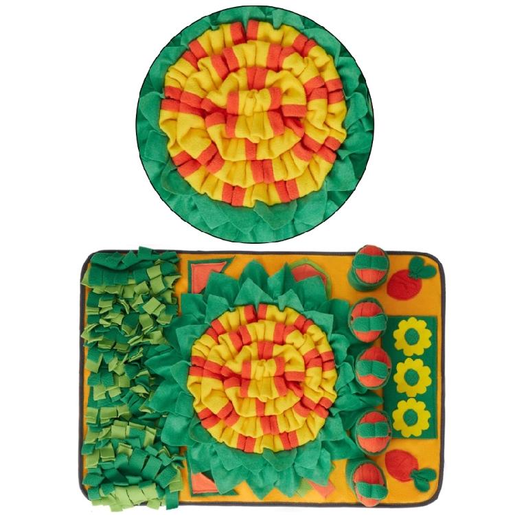 Washable Slow Feeder Snuffle Mat Sniffing Pad for Various Breeds Natural Hunting Behavior Safe Healthy Feeding Mat