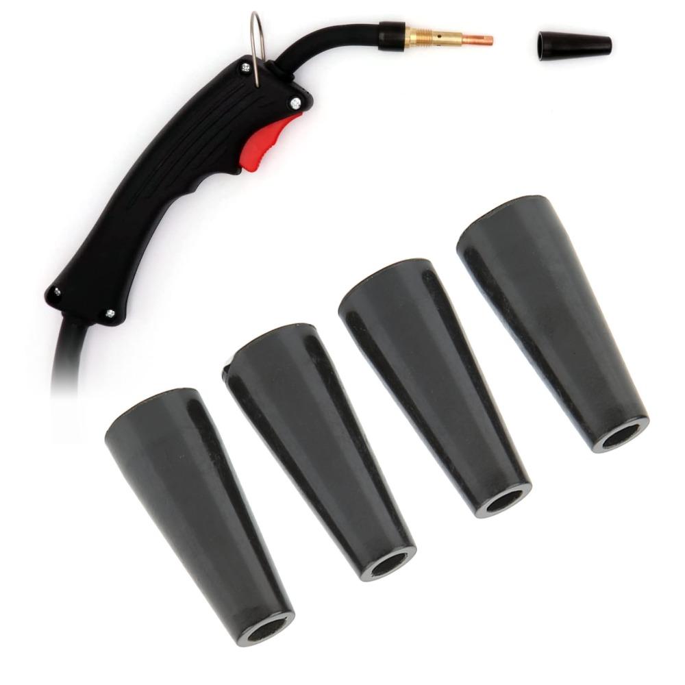 4Pcs KP1939-1 Model Flux Core Gasless Nozzle  For Lincoln, Forney, Electric, Clarke Welders