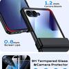 Galaxy Z Flip 8 Case With Magnetic Snap-on Design Frosted Matte Finish Full Coverage Protection Built-in Screen