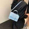 2025 New Polly Bag Women's Niche Design Trendy Brand Baguette Bag Retro Shoulder Armpit Bag Simple Cambridge Bag