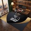 Tappeto in Velluto di Cristallo con Stampa del Derby County Football, Comodo Assorbente d'Acqua Antiscivolo Tappeto per Pavimenti Interni