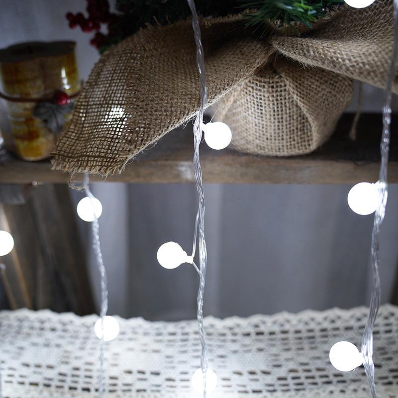 Wasserdichte LED-Lichterketten für den Außenbereich zum Campen & für Weihnachten