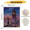 Disney Oil Painting Kit Painting Mickey Minnie London Home Bedroom Wall Decor Gift