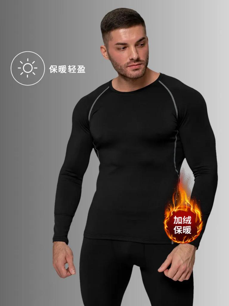 Winter Fleece Warmer Sportanzug Warme Hose Große Größe