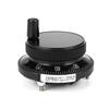 5V 60MM Hand Wheel Pulse Encoder Mill Router Manual Control Aviation Aluminum Rotary Knob Encoder for CNC System (Black)