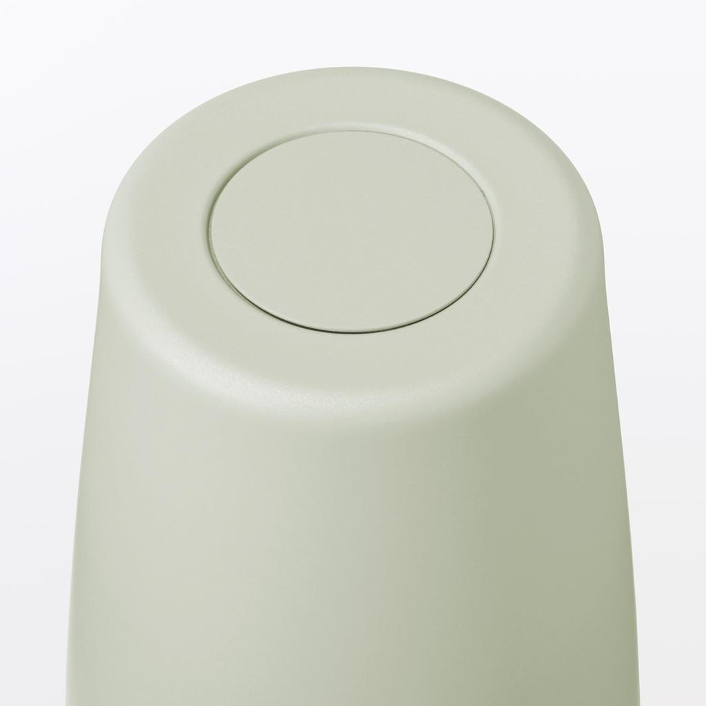 MUJI Stainless Steel Vacuum Insulated Tumbler Light 23103268 Double-Wall / Green, Approx. 450mL,
