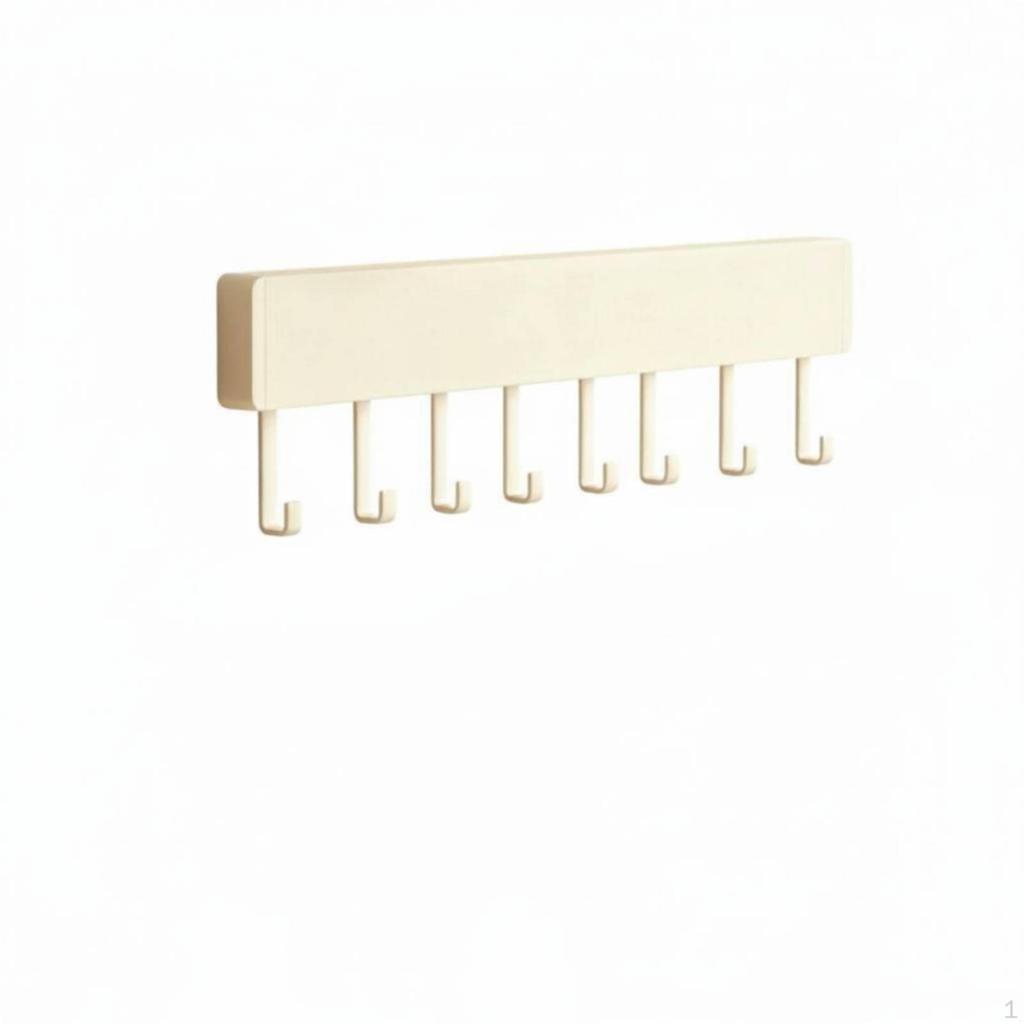 Over Door Hook Rack NoDrill Option the Rail Space Saving Wall Mounted Coat for