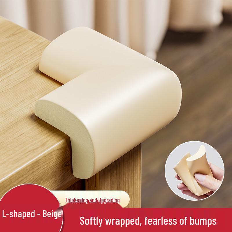 Kindersicherheit Schaum Eckenschutz - Anti-Kollisions Rechtwinkelkissen für Tische und Kanten