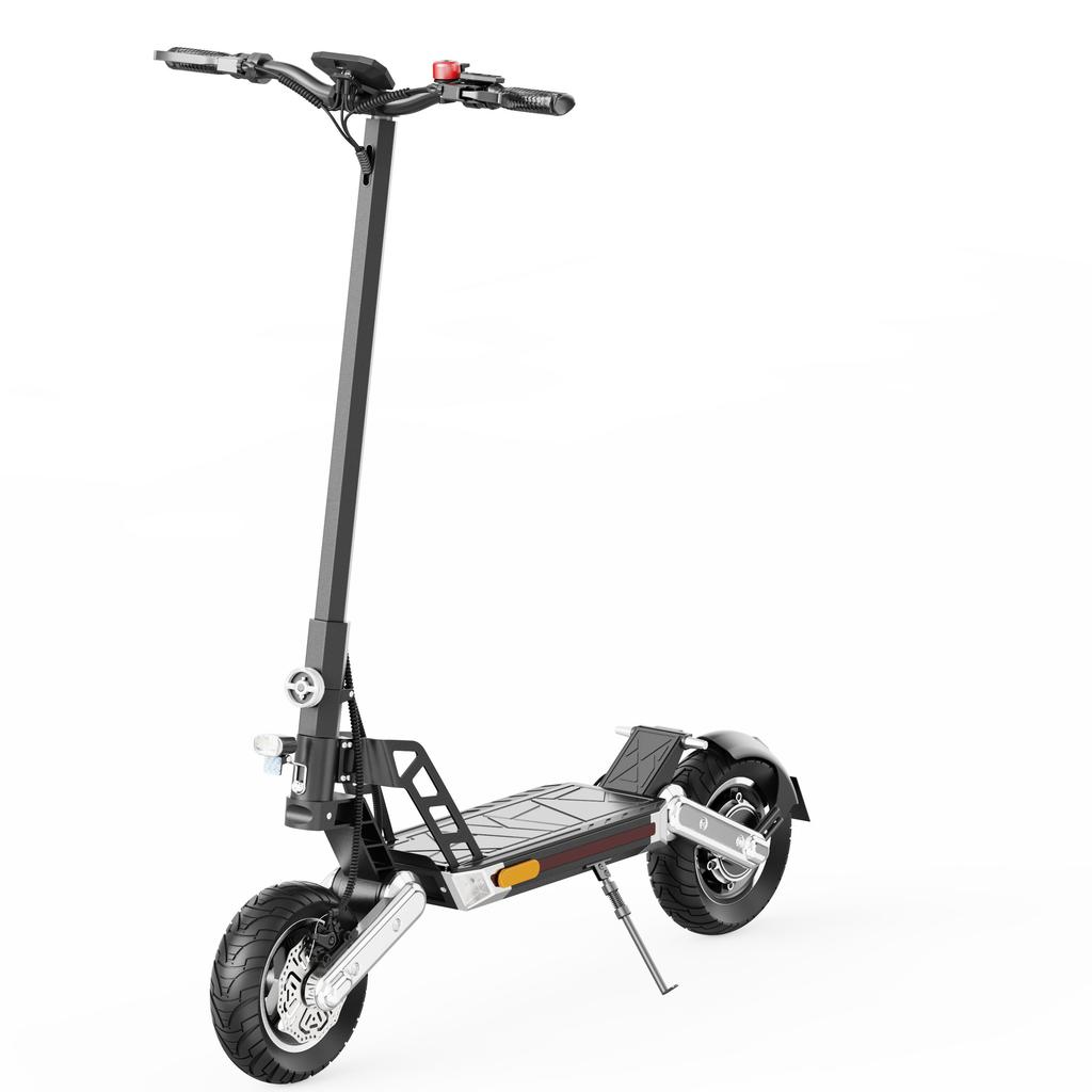 Todimart G2-ABE City Convenient Electric Scooter For Adult 48V13AH Battery 10 Inch Off-Road Tires 500W Motor Folding E-Scooter