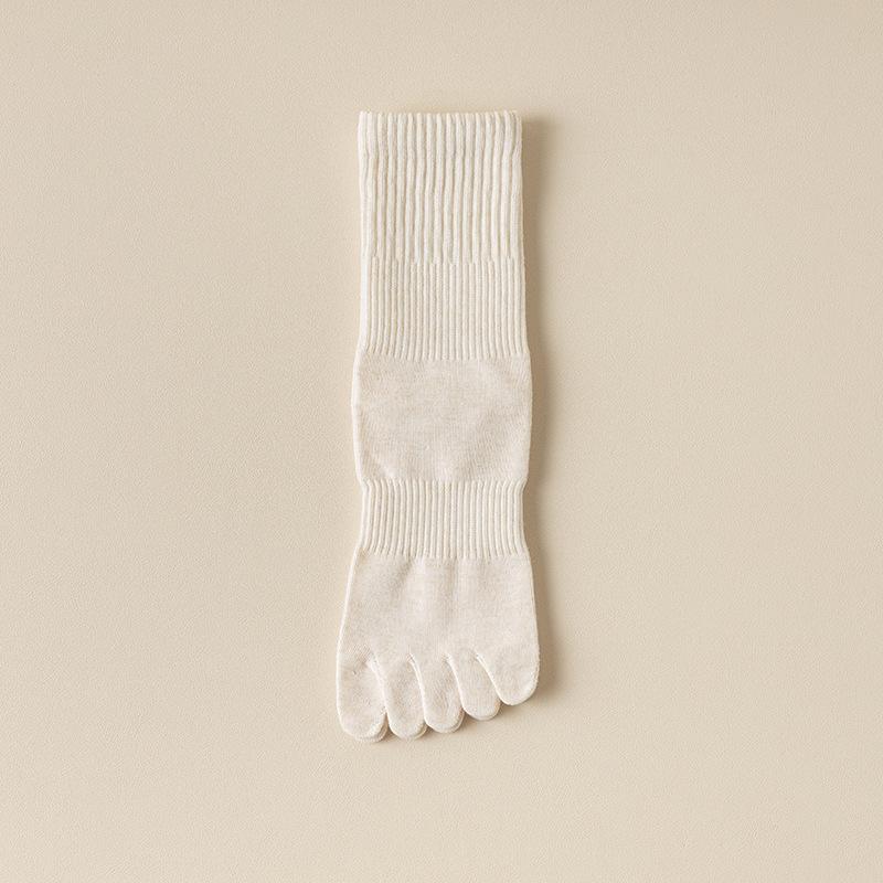 1 Pairs Spring Five Fingers Women Socks Japan Style Solid Colour Ladies Split Toe Sports Socks kawaii Cotton Harajuku Toe Socks