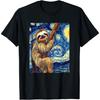 Starry Night Sloth T-Shirt