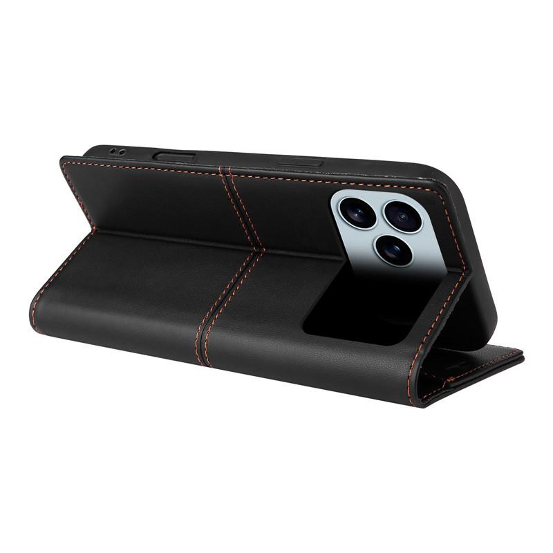 Magnetic Wallet Anti-theft Leather Case For 2025 17 Air iPhone 17 16E 16 15 14 Plus 13 Pro Max Card Holder Phone Book Flip Cover