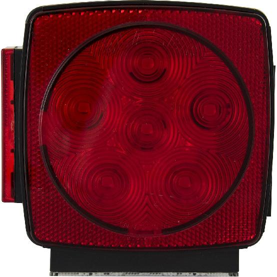 Blazer International C7483RTM LED Square Submersible Stop/Tail/Turn Light, Driver Side
