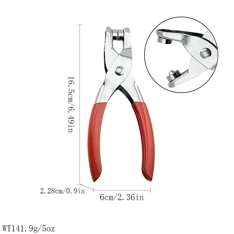 Kit de scule pentru nasturi cu capse: Set Bază Rivet & Perforator pentru Butoni Snap 633/655/831/201