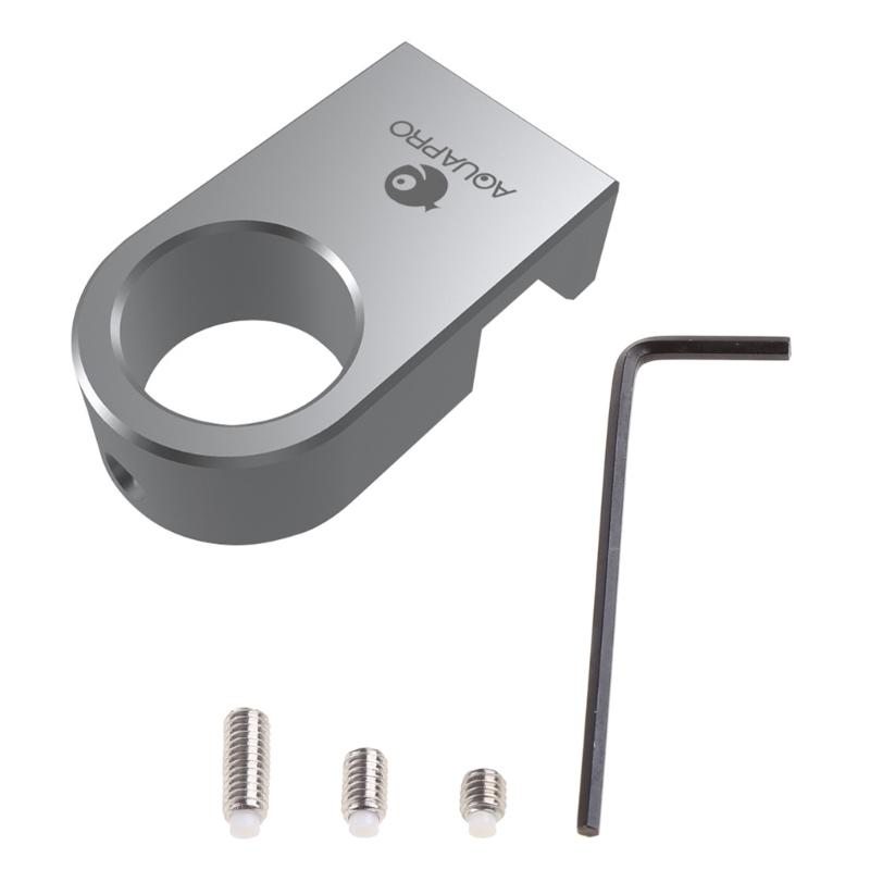 Aquarium Aluminum Alloy Water Pipe Clip Fish for Tank Background Fixture Clips X3UC