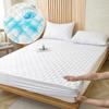 Waterproof Cotton Fitted Bed Sheet Anti-mite Mattress Protector Soft Breathable Mattress Cover Queen Fitted Sheet 140/160*200cm