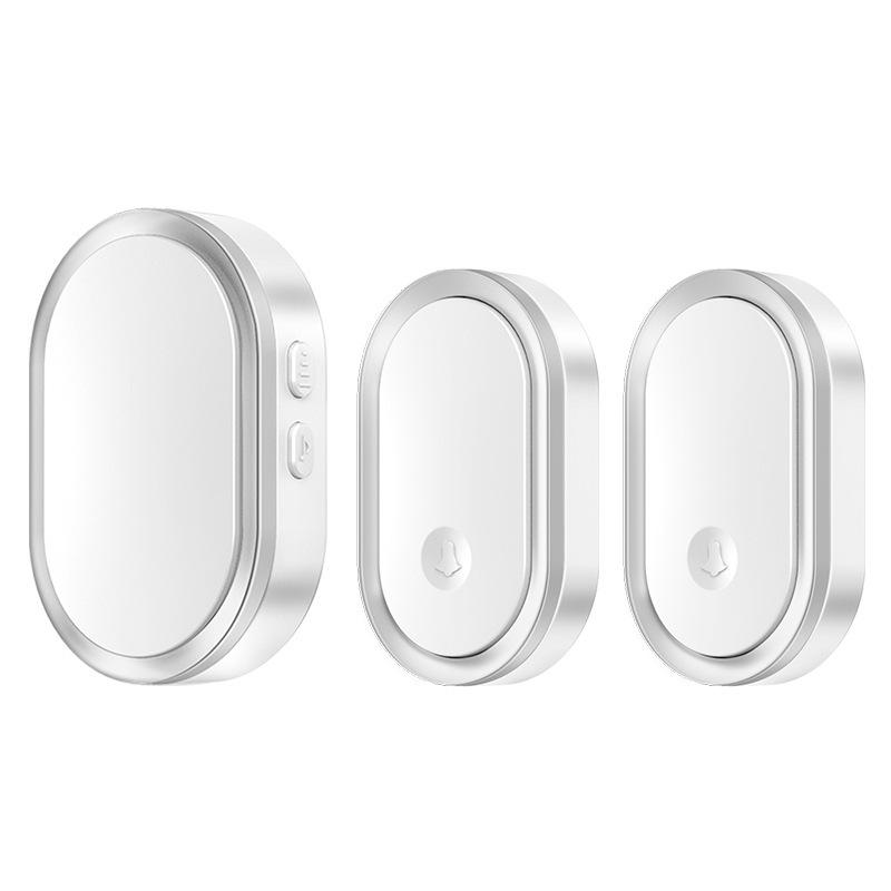 Smart Wireless Doorbell System: Water-Resistant, Dual Chimes, Long-Range Remote Control