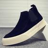 2025 New Cowhide Men's High-top Shoes Breathable and Warm Fashion Anti-velvet Leather Boots Casual Soft-soled Versatile Men's Leather Boots