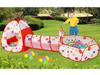 3-in-1 Kids' Yurt Play Tent and Tunnel Set for Indoor/Outdoor Use