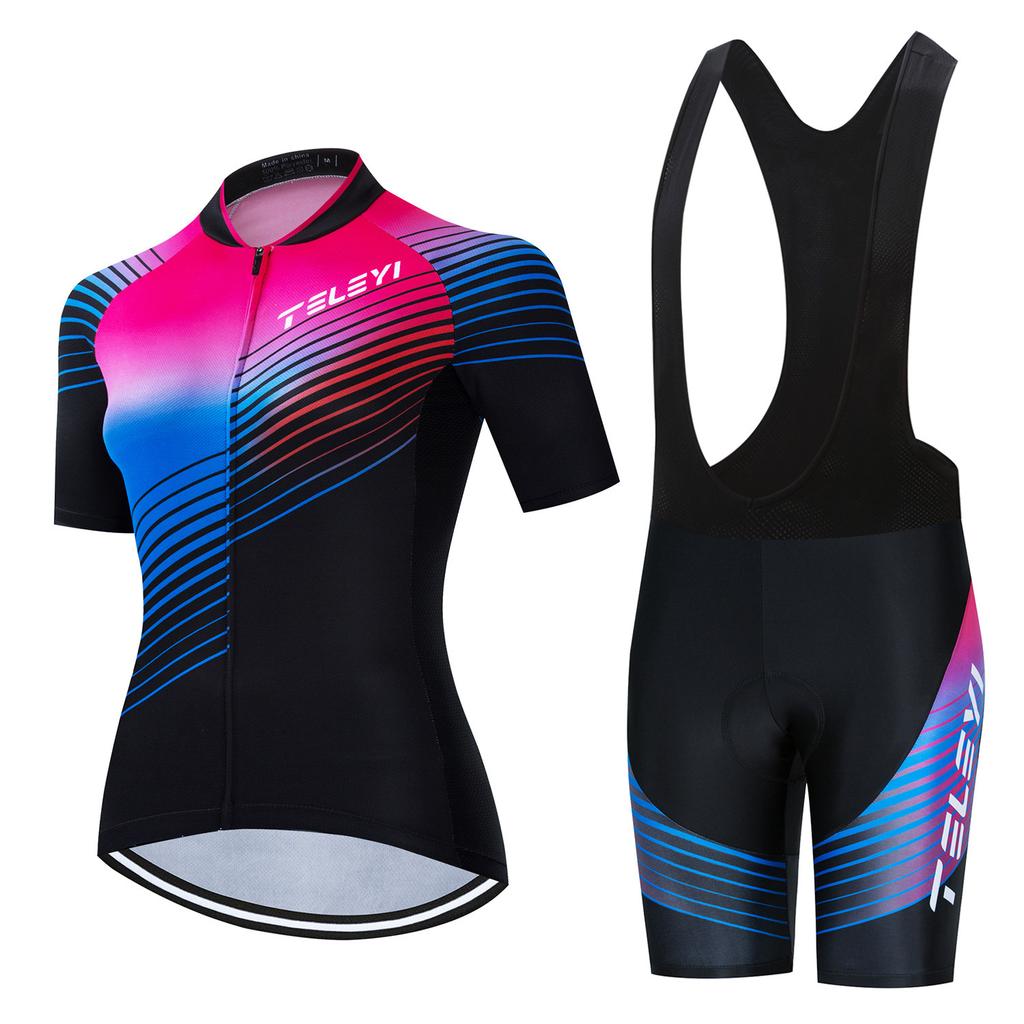 2026 Summer Cycling Suit Men's Short-sleeved Breathable Road Mountain Bike Cycling Suit