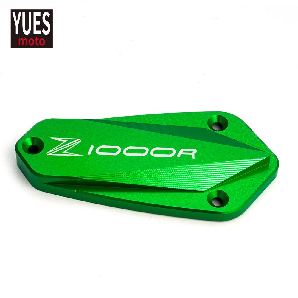 Moto příslušenství Hliníkový přední a zadní válec brzdové kapaliny Krytka hlavní nádržky pro KAWASAKI Z1000R Z1000