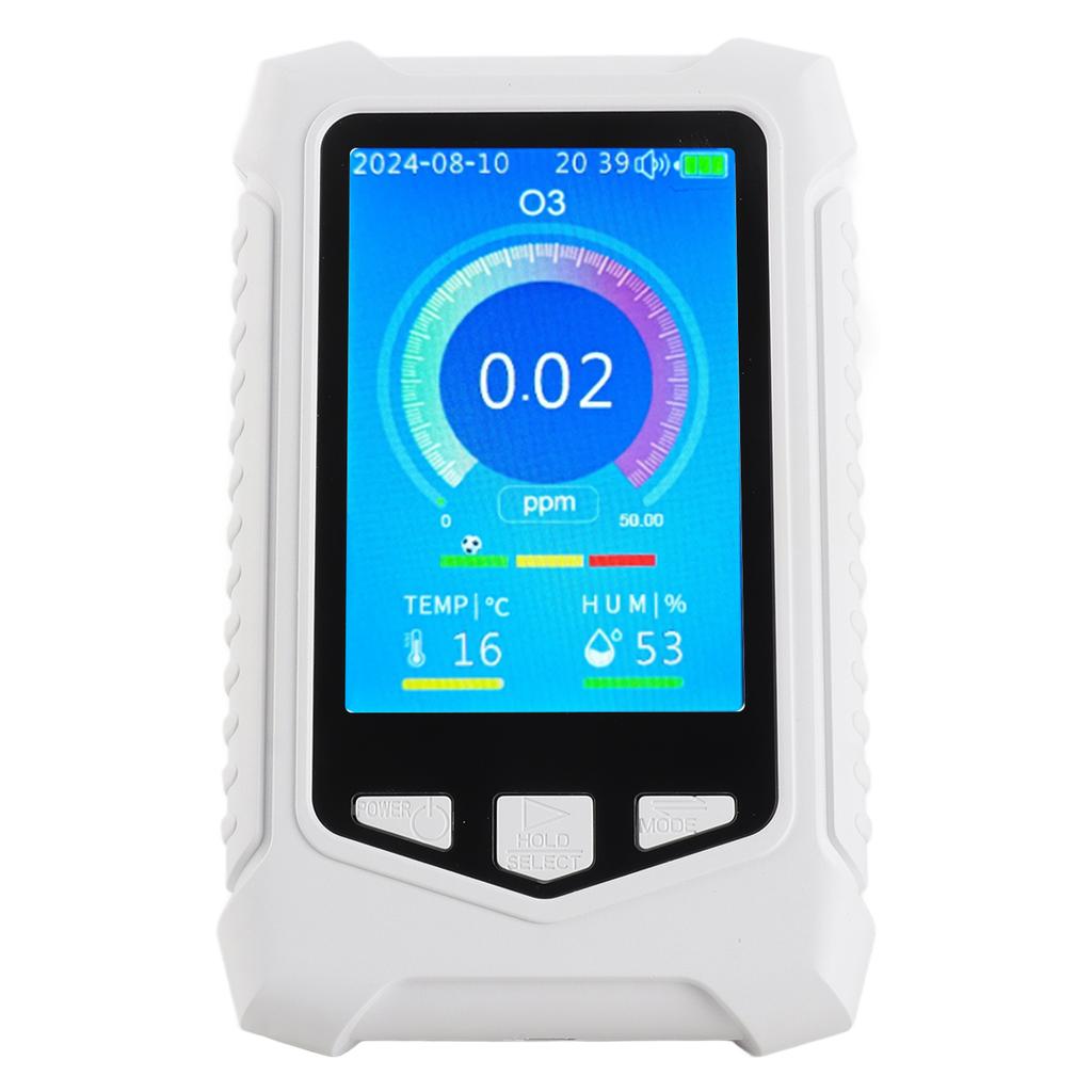 O3 Meter Detector Handheld Colorful USB Charging Sensitive Air Quality Pollution Monitor for Testing