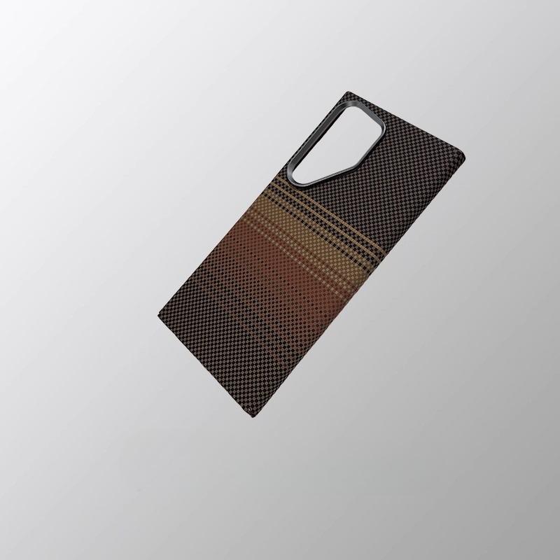 

Carbon Color Magnetic Wireless Case for Samsung Galaxy S25 S24 S26 Ultra Camera Lens Shockproof Hard PC Protective Cover Shell For Samsung S25