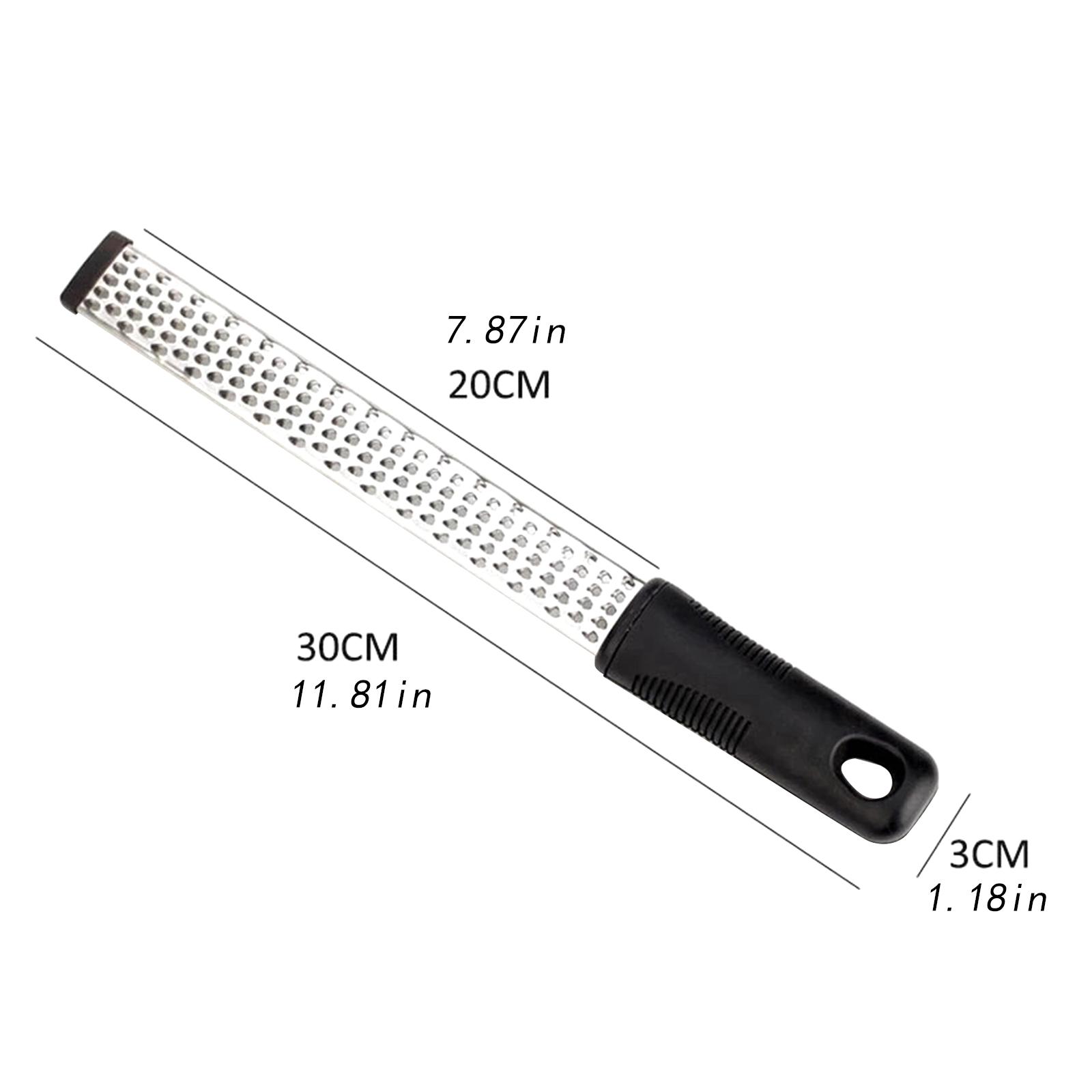 

Non-Slip Stainless Steel Lemon Cheese Grater Kitchen Gadget Cheese Shredder Cooking Utensil for Home Restaurant And Hotel Use