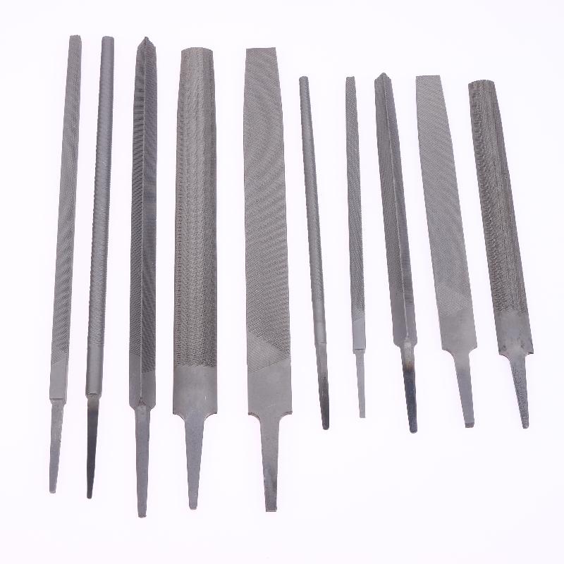 5Pcs Needle File Set,Hand Metal Files Steel Set Includes Triangular, Round, Square And Half-Round File