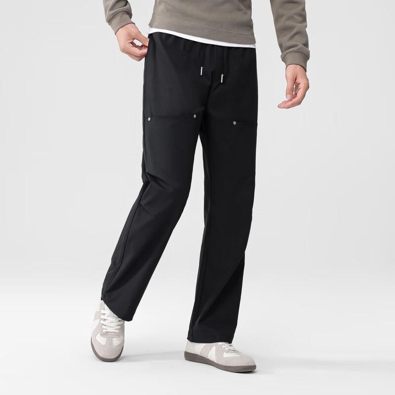 Men's Loose Straight-Leg Casual Workwear Pants