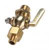 6.5 * Height 4.5cm Valve Copper G1/4 Switch Rotation