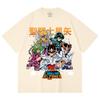 T-shirt Unisex in Cotone Pesante 230 g/m² 100% Cotone con Stampa Saint Seiya V1