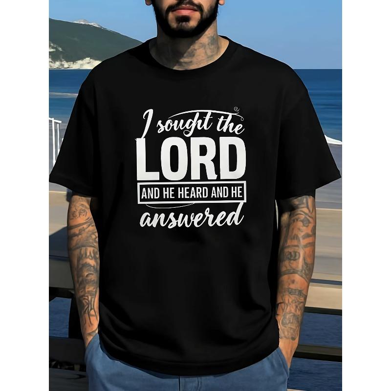 

European sizes Print t-shirt with Letter Design Christmas 3D Vintage Style T-Shirt, Men s Hot Deals Gift Breathable Comfortable Casual Men S T-shirt 4XL чорний