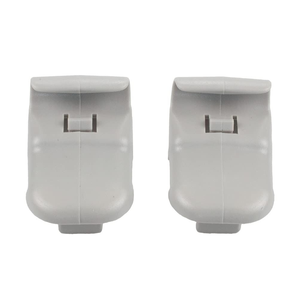 2pcs Gray Sun Visor Clip LC6269261B77 Retainer Clip Retainer Bracket  Fit for Mazda CX-7