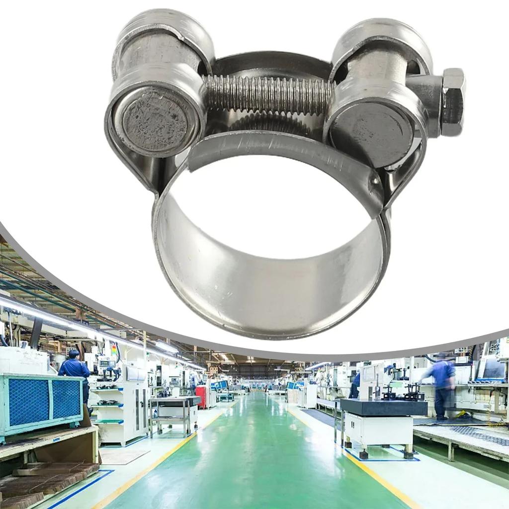 1pc Hose Clamps Clips Stainless Steel Heavy Duty T Bolt Exhaust Mikalor Type 1-50 Heavy Duty Clamp Silicone Rubber Exhaust Pipe