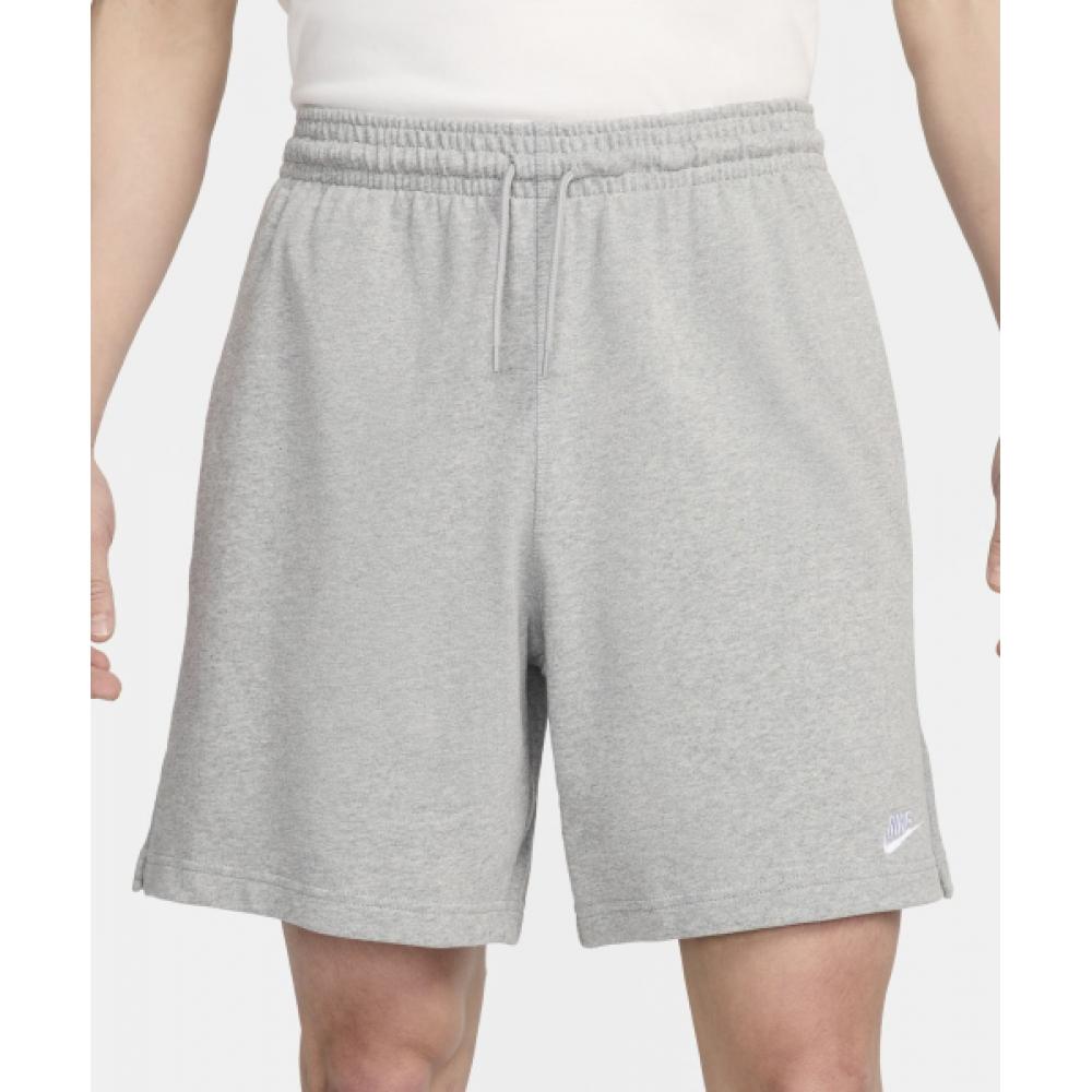 Nike Club Knit Shorts M   Dark Grey Heather White  Fq4361 063