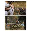 A84X-Premium Wood Handle Charcoal Tongs, Camping Fire Starter BBQ Tool Reliable Anti-Scald Design For Outdoor For Safety Cooking