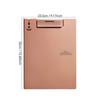 with Metal clip A4 File Folder Dual-use Writing Pad Fashion Test Paper Storage Organizer  Office