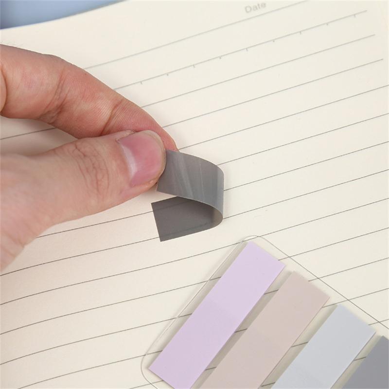 100 Stück Haftnotiz-Indexregisterkarten Morandi Color Note Selbstklebende Kombinationsetikettenaufkleber