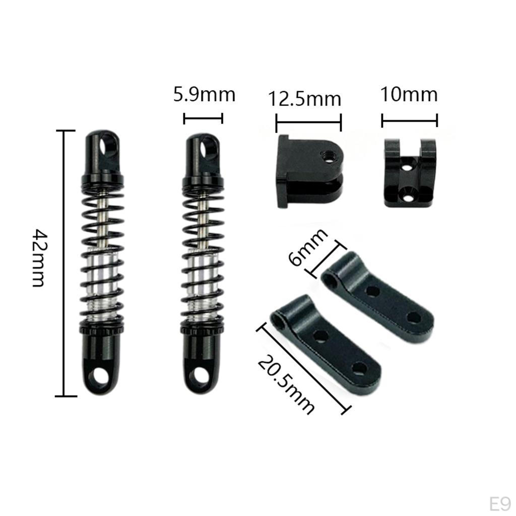 Voor en Achter Schokdemper met Bevestigingskit Vervanging voor Klimauto