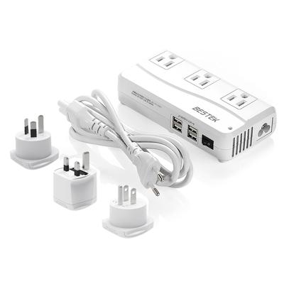 BESTEK by the Ministry of Trade and Overseas Travel Transformer Overseas Outlet Conversion Plug BF A O Type with C Type Plug with Cord Overseas Outlet