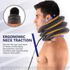 Adjustable Inflatable Neck Stretcher Foldable Neck Traction Pillow  Travel