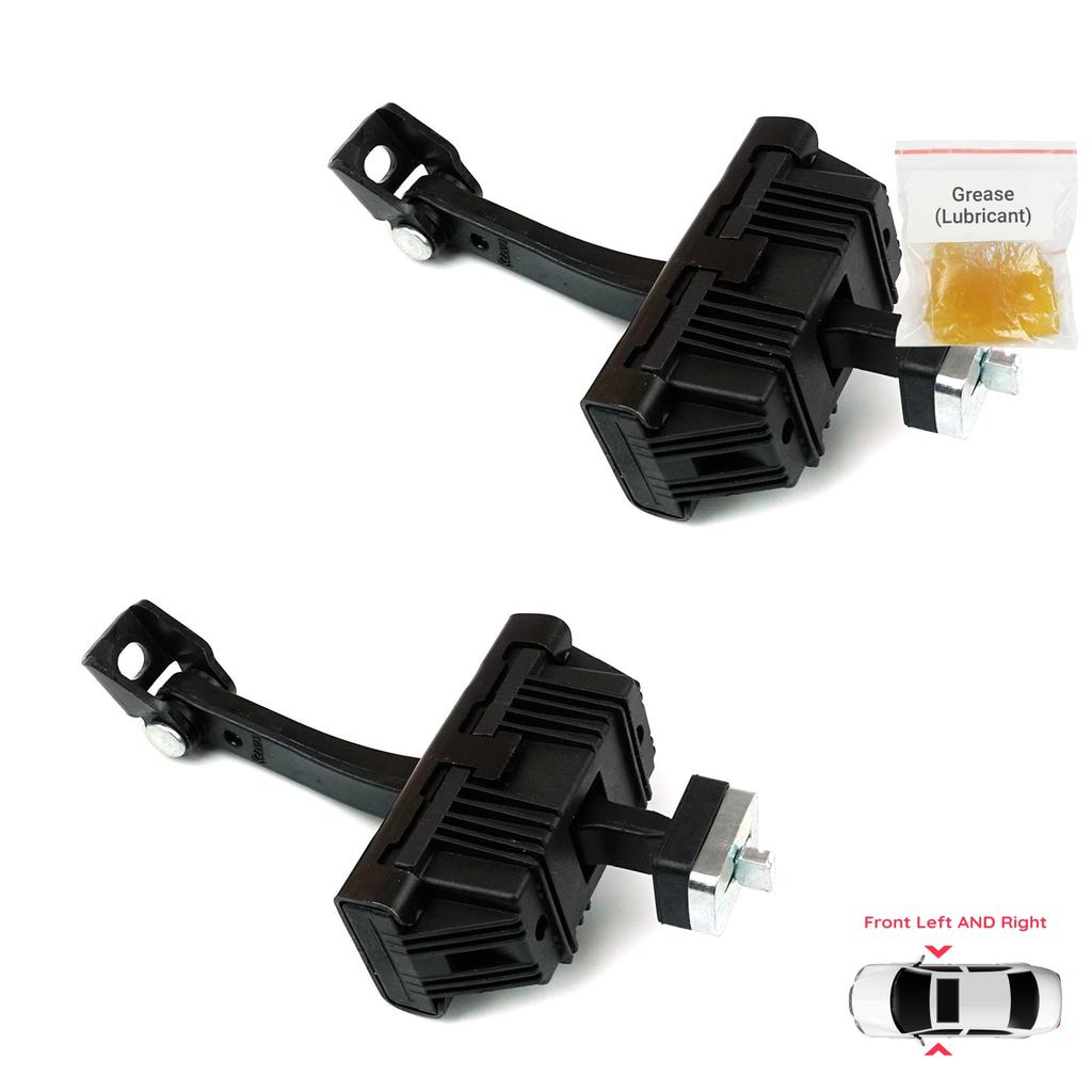 BDP1074-1 2 Pieces Front Left AND Right Door Catch Hinge Brake Stop Check Strap Limiter for BMW X5 E70 X6 E71 72 51217141024