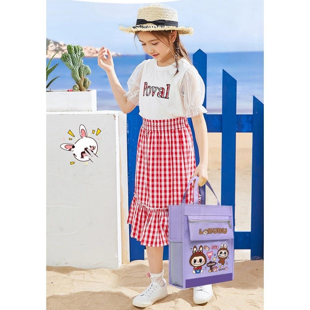 Make-up-Tasche Studenten Hand-Held Buch-Tasche Spezielle Dokumententasche Aufbewahrungstasche Große Kapazität Kinder Nachhilfetasche