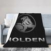 Beste Edition Holden Logo Essential Decke Weich Warm Flanell Überwurf Decke Abdeckung für Bett Wohnzimmer Picknick Reisen Zuhause Sofa