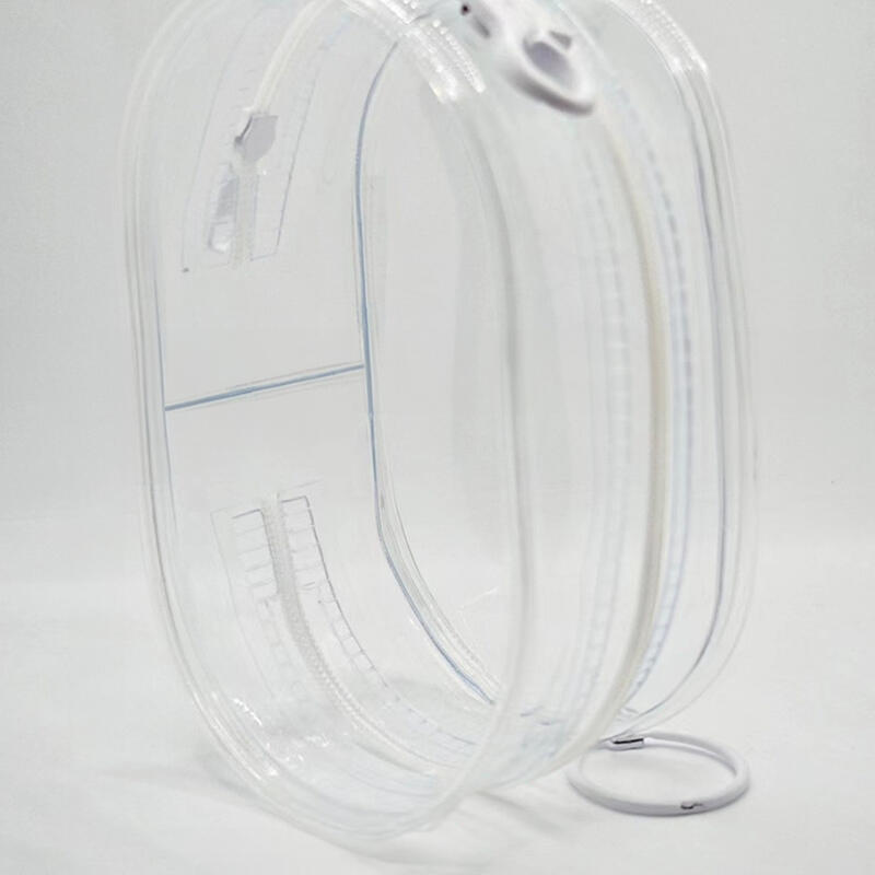 Pochette transparente pour poupée 10cm mini itabag porte-clés portable étanche