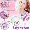 Polymer Clay Earring Making Kit Include 30pcs Polymer Clay Earring Cutters Molds, 32colors Clay, To